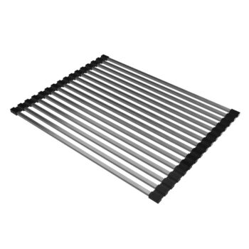 Rejilla enrollable de barras rectangulares de acero inox. 32x42