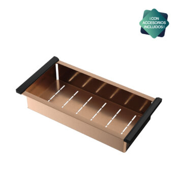 Bandeja Extraible PVD Rose Gold