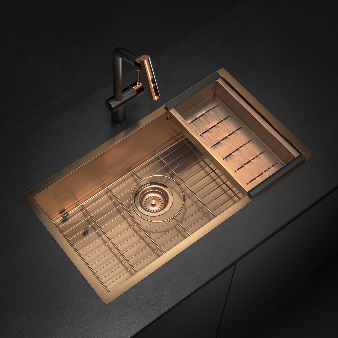Signature Enkel 75 Rose Gold Nano PVD - Imagen 3