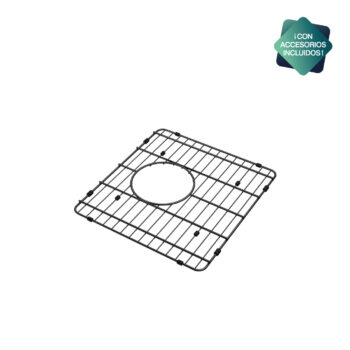 Rejilla Inferior 45 PVD Gun Black